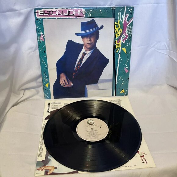 Elton John Jump Up! (Vinyl, 1982) Geffen GHS 2013 VG LP Record Album - Picture 2 of 12